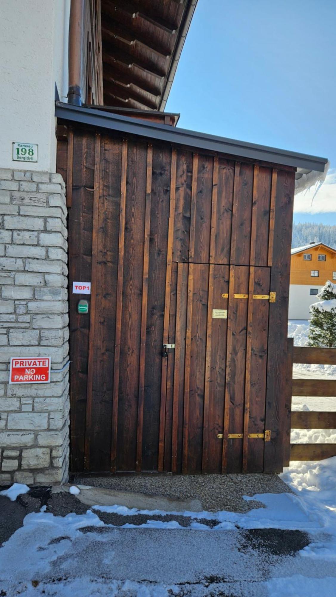 Bergidyll Top 1 Gartenwohnung Ramsau am Dachstein Eksteriør billede